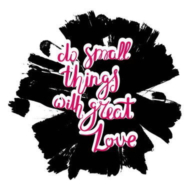 Elle çizilmiş motivasyon teklif. Yaratıcı vektör tipografi konsept tasarım ve baskı için. Kartları, t-shirtler, etiket, Etiketler, posterler için hazır.