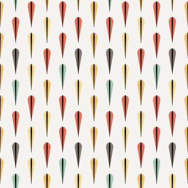 Sorunsuz çiçek polka deseni