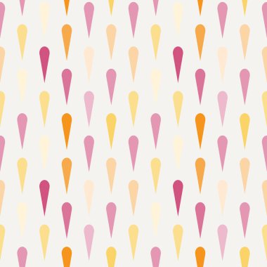 Sorunsuz çiçek polka deseni