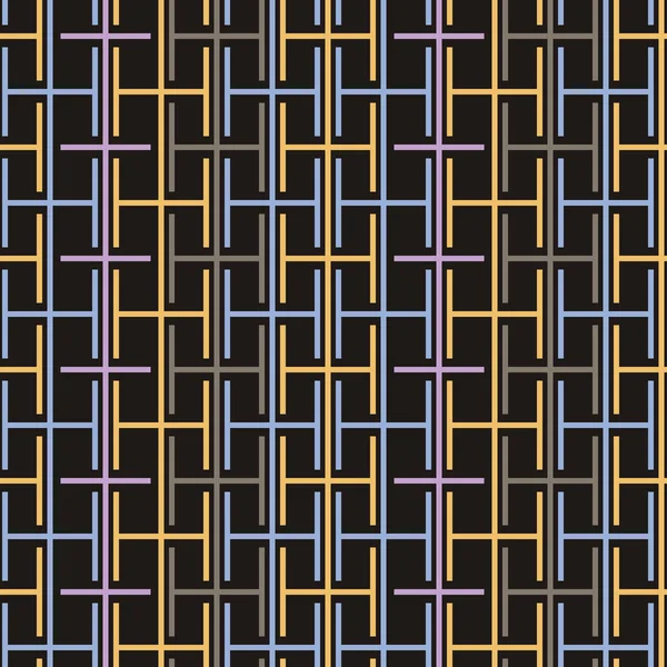 Modello geometrico senza cuciture a strisce. Contesto digitale . — Vettoriale Stock