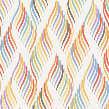 Dalga şık doku soyut. Vektör kesintisiz geometrik desen