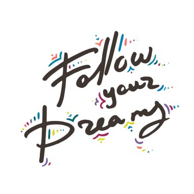 Tebrik afiş poster mürekkep hat yazıt siyah metni kelime doodle. El yazı çekilmiş