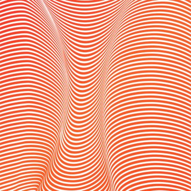 Soyut asit renk dalgalı arka plan, optik sanat, çizgili opart. Neon degrade