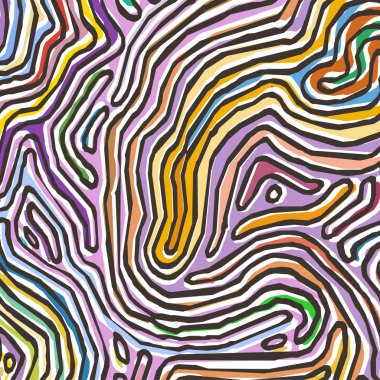 Vektör renk deseni, kavisli çizgiler, siyah ve beyaz grunge arka plan