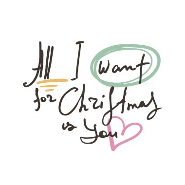 Kaligrafi Doodle yazı tasarım kartı veya baskı. Tatil tebrik için yaratıcı tipografi. Kaligrafi mürekkep yazı tipi