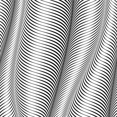 Dalgalı arka plan, optik art, çizgili opart