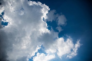 Bulutlar gökyüzü, cennet, arka plan