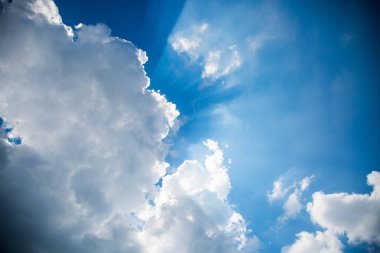 Bulutlar gökyüzü, cennet, arka plan