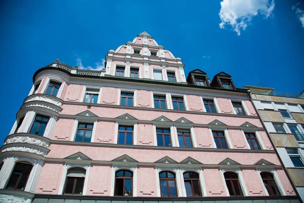 Belles Maisons Anciennes Rénovées Munich — Photo