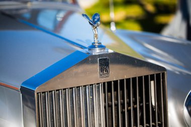 Gümüş Rolls Royce, klasik araba, Araba