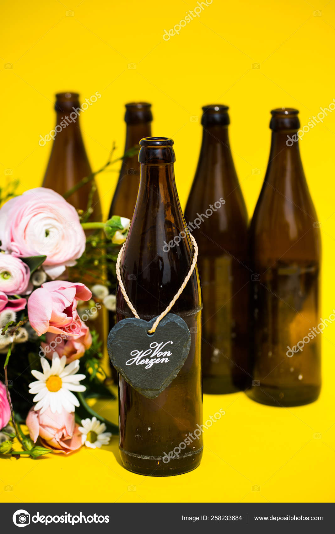 Beer Bottle Flower Bouquet Best Flower Site