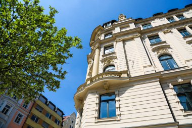 yenilenmiş eski binalar, Münih, Lehel güzel eski evler