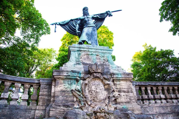 Das Smith Von Kochel Denkmal Der Lindwurmstraße München Sendling Von — Stockfoto