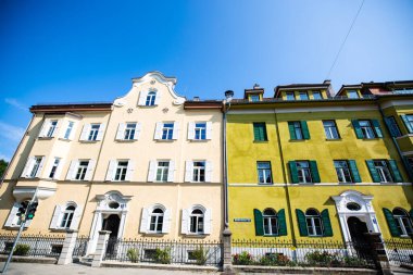Schwabing 'de lüks daireler, güzel evler.