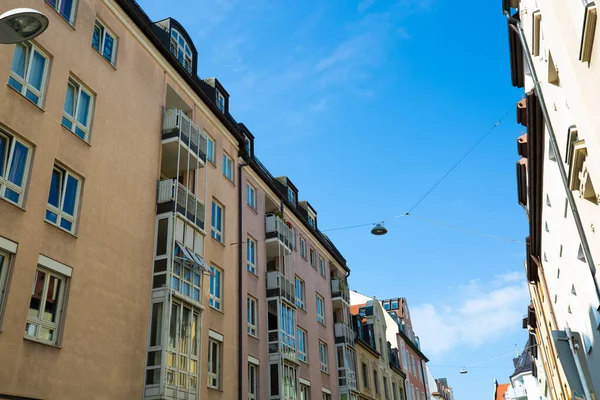Apartamentos Casas Condominios Schwabing Múnich — Foto de Stock