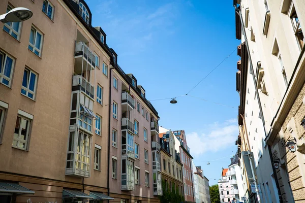 Apartamentos Casas Aluguel Condomínios Schwabing Munique — Fotografia de Stock