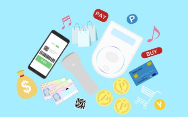 Akıllı telefon ödeme başvurusu ve kredi kartı ödemeleri için parasız resim çizimi ayarlandı