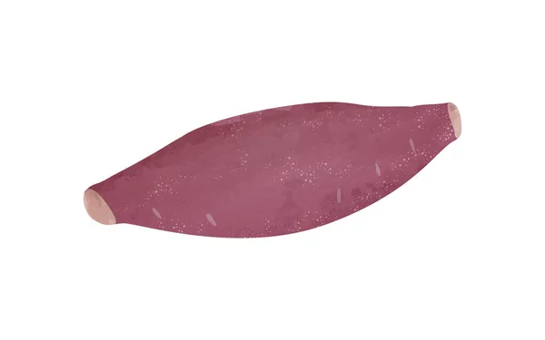 Illustration Ingredients Transparent Watercolor Style Sweet Potat — Stock Vector