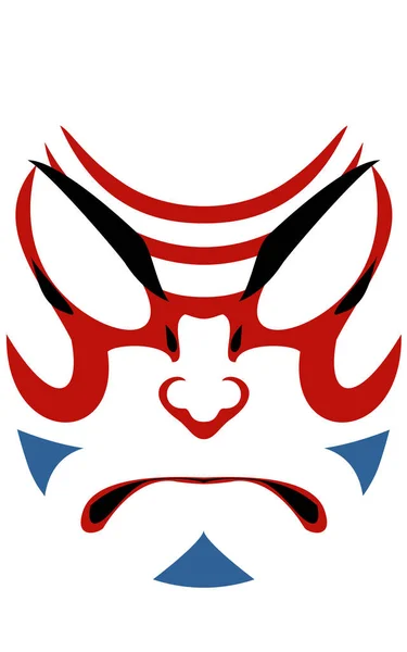 Kumatori Kabuki Benkei — Image vectorielle