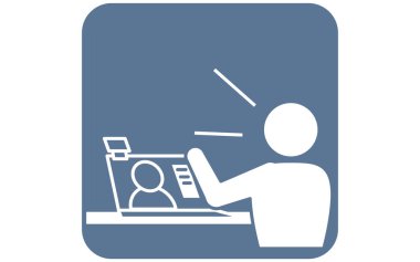 Çevrimiçi toplantılar öneren simge