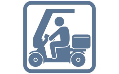 Teslimat servisini kullanmayı öneren simge