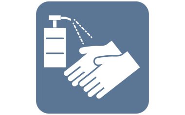 Sprey el dezenfeksiyonu.