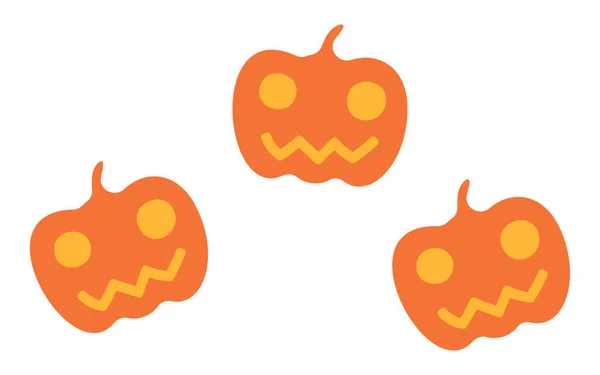 Illustration Jack Lantern Pour Hallowee — Image vectorielle