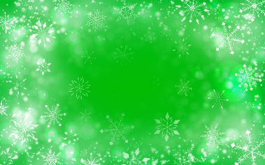 Kar tanesi arkaplan materyali Noel resmi