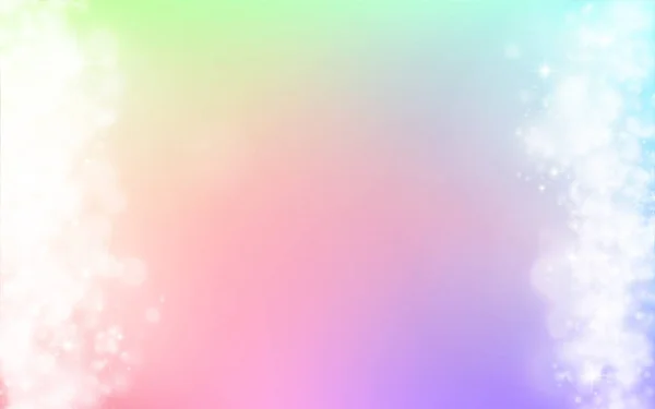 光と虹彩のグラデーションフレームの輝き — ストックベクタ