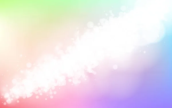 光と虹彩のグラデーションの背景素材 — ストックベクタ