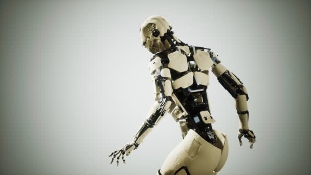 Sexy robot androïde femme cyborg