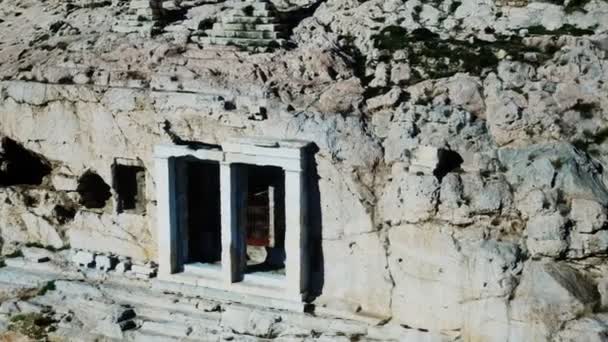 Афінський акрополь у Греції — стокове відео