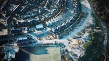 Londra 'daki Şövalyeler Parkı' nın havadan görünüşü