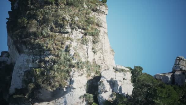 Skarpe sandsten klipper af Morro Itacolomi – Stock-video