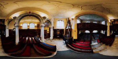Vr 360 Charterhouse Kilisesi 'nin içinde.