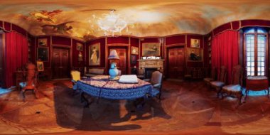 VR 360 klasik sigara içme odası