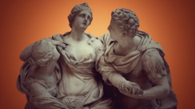 Arria ve Poetus antik heykelleri