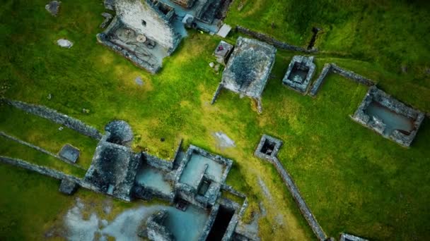 Bryntail lead mine in north wales — Stock Video