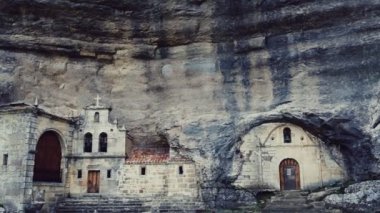 Burgos İspanya 'daki San Bernabe Mağarası