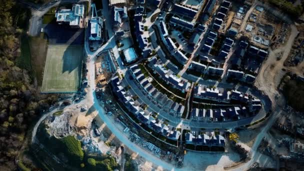 Londra 'daki Şövalyeler Parkı' nın havadan görünüşü — Stok video