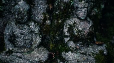 Japonya, Kyoto 'da Buda' nın taş heykeli