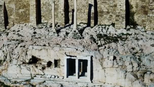 Acropola Atenei din Grecia — Videoclip de stoc
