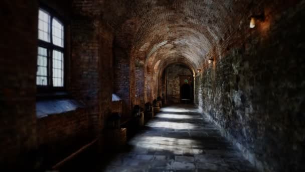 In het klooster van Charterhouse Norfolk — Stockvideo
