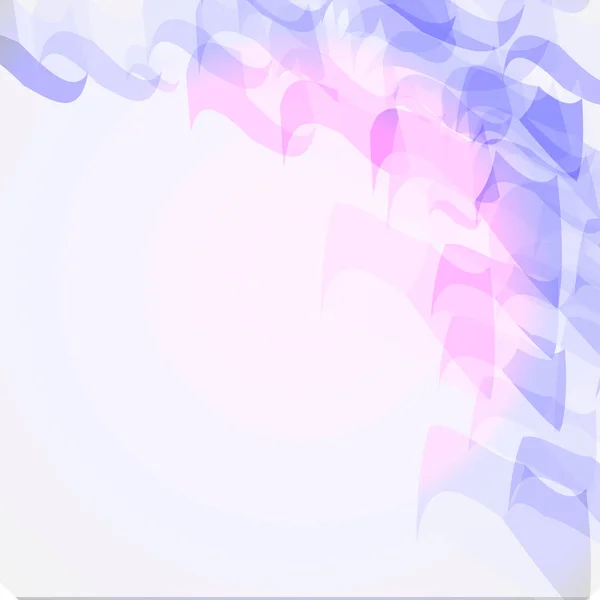 Forma geométrica abstracta de cubos púrpura y azul. Fondo vectorial se puede utilizar en el diseño de la cubierta — Vector de stock