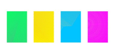 Dekorasyon sunumu, broşür, katalog, poster, kitap, dergi için minimal kapak tasarımı