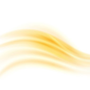 Vector soyut dumanlı altın dalgalar. Altın dalga tasarımlı şablon broşürü