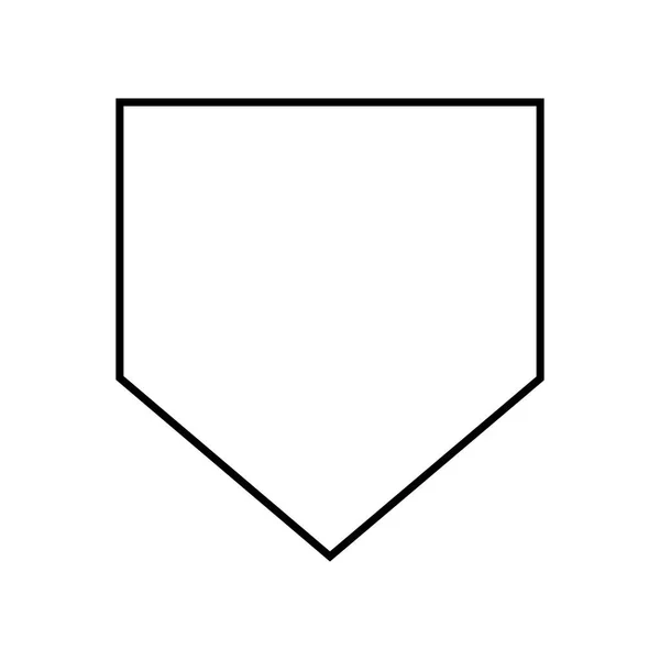 Baseball home plate imágenes de stock de arte vectorial Depositphotos