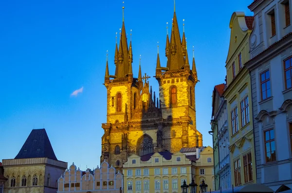 Église Mère Dieu Devant Tyn Prague — Photo