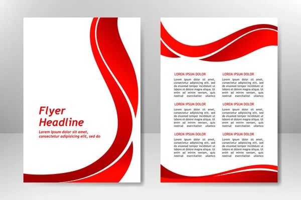 Blauwe vector template ontwerp voor zakelijke brochure, flyer, poster, boekje, presentatie, jaarverslag, magazine cover, team educatieve opleiding. A4 — Stockvector