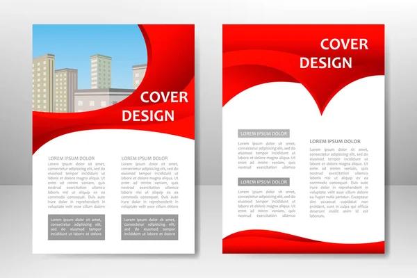 Flyer Template Ontwerp Voor Zakelijke Brochure Poster Boekje Presentatie Jaarverslag — Stockvector